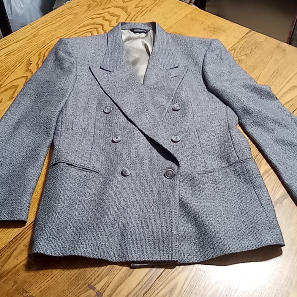 PIERRE CARDIN Mens Blazer SMALL / MEDIUM ?? Sports Coat Grey Jacket Preowned